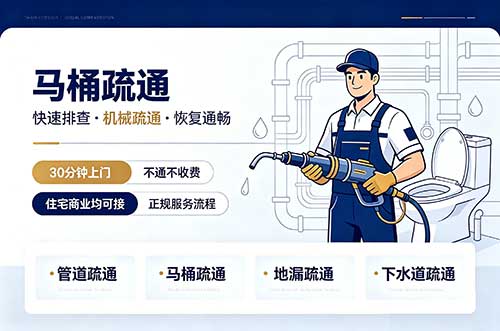 沣渭马桶疏通